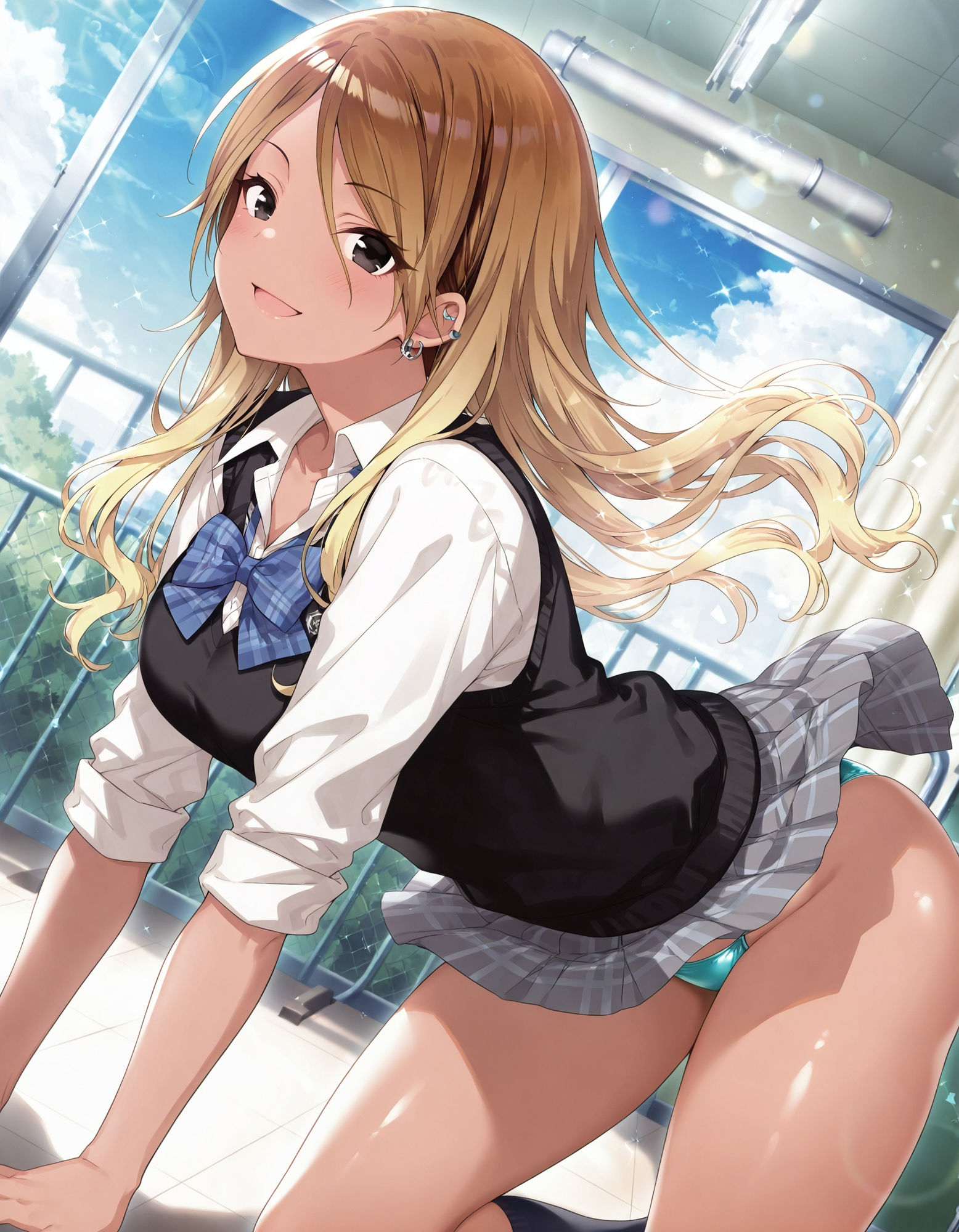 和〇愛依のパンチラ〜制服編〜 サンプル8ページ目