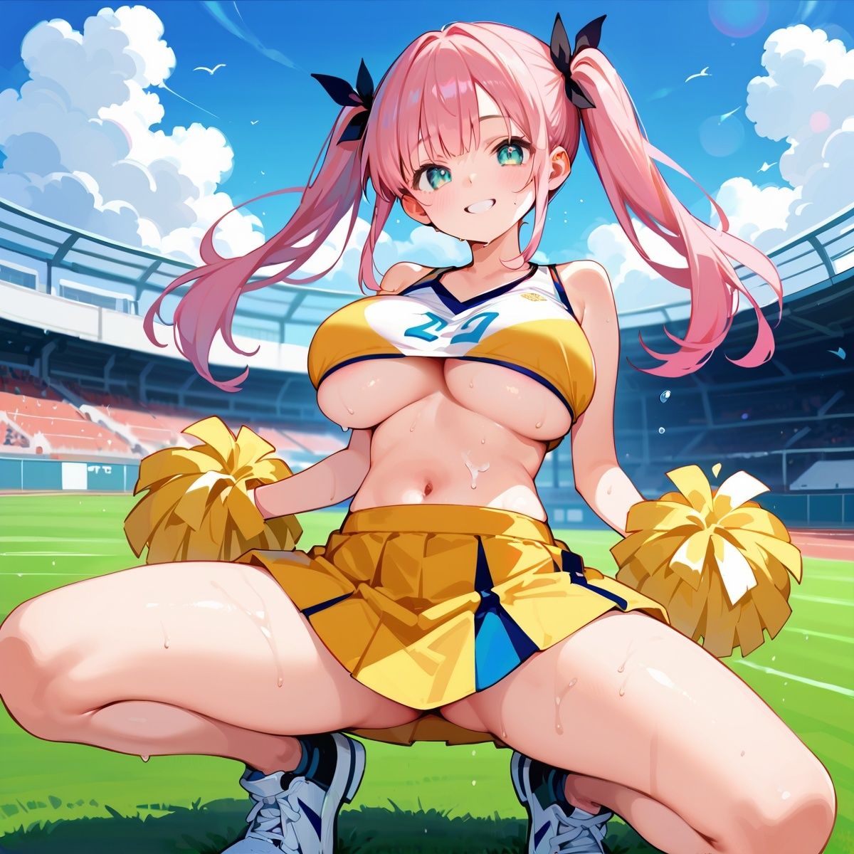 私立H学園チアリーダー部！〜豪華232枚収録！〜Vol.3 サンプル1ページ目