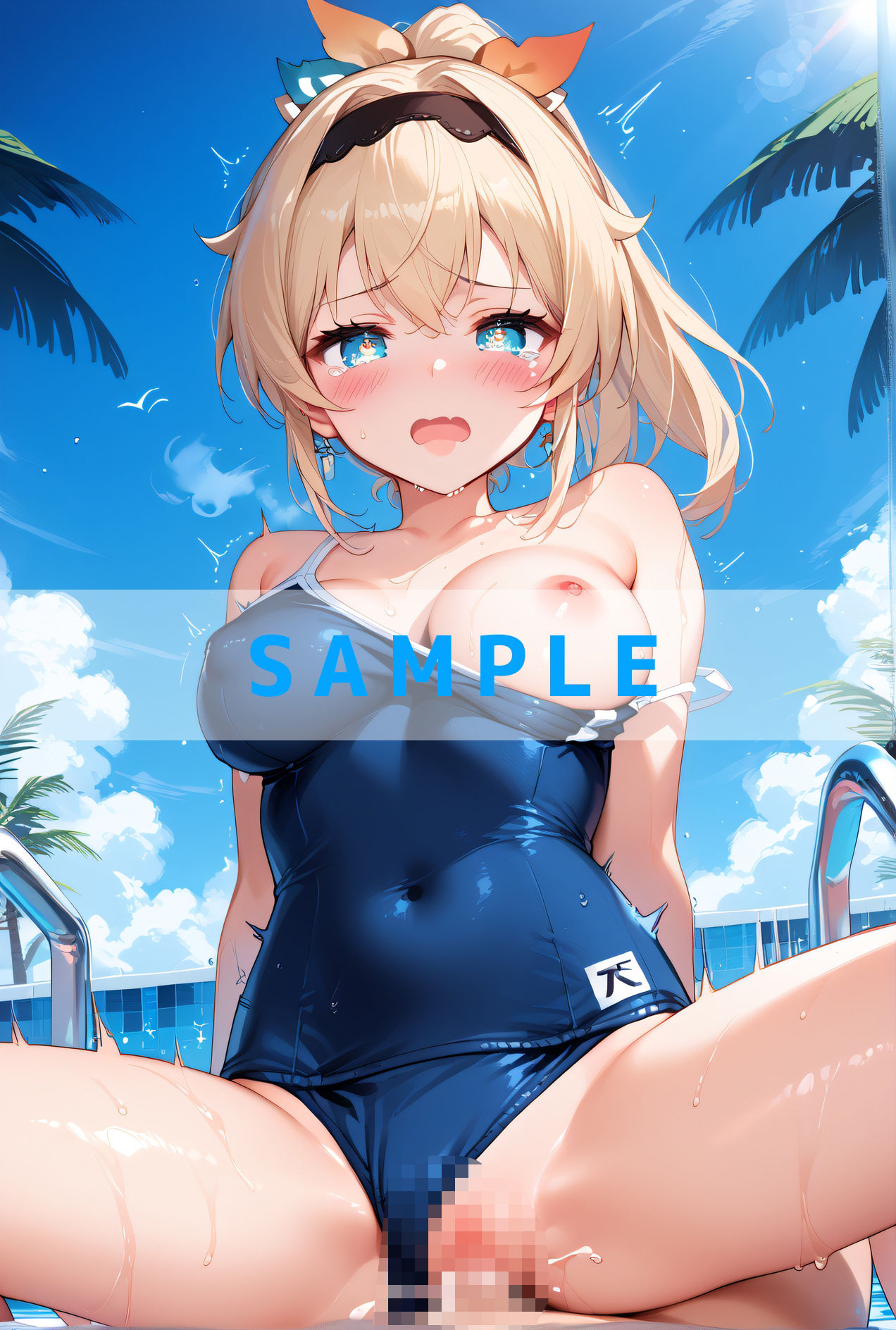 スク水えっち.ホ〇ライブVer サンプル3ページ目