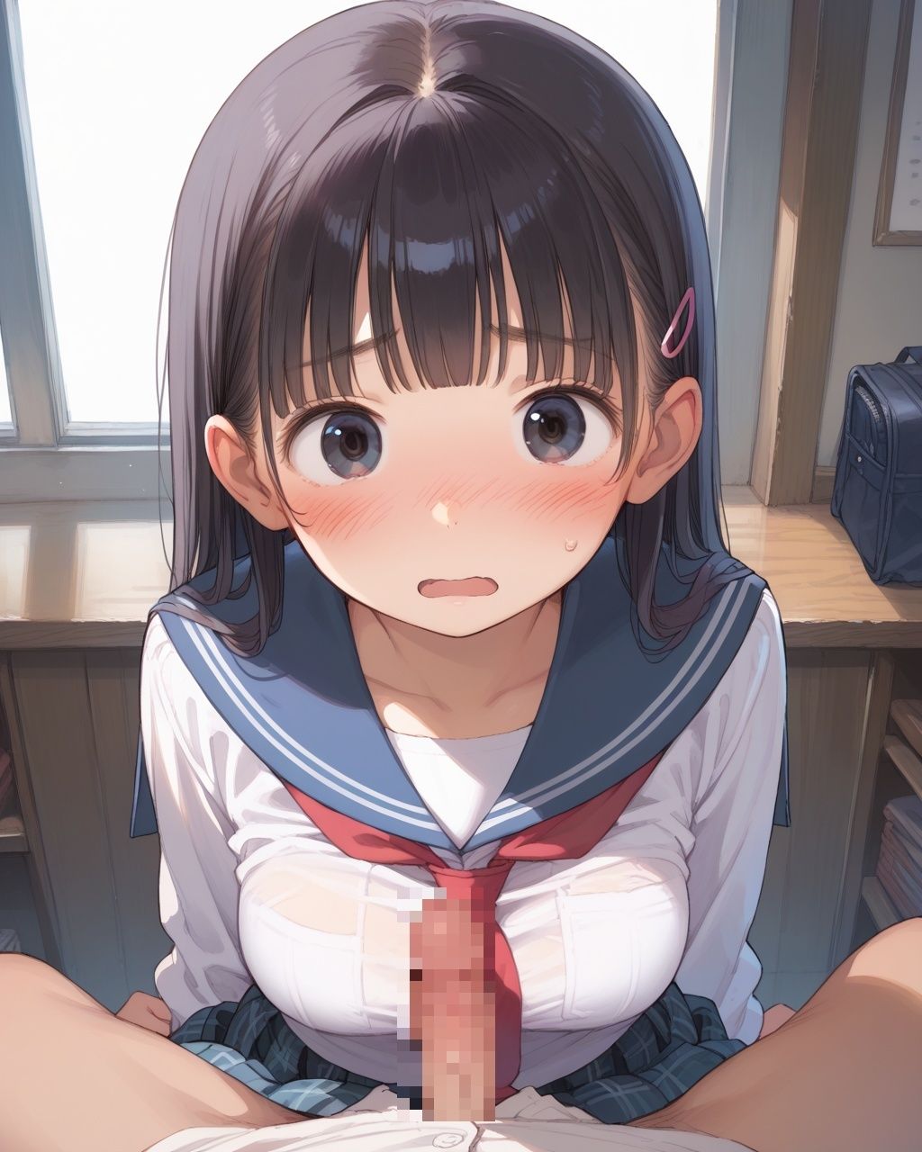 「一緒に卒業しよ？」  えっちな幼馴染と一緒にえっちな卒業式 サンプル1ページ目