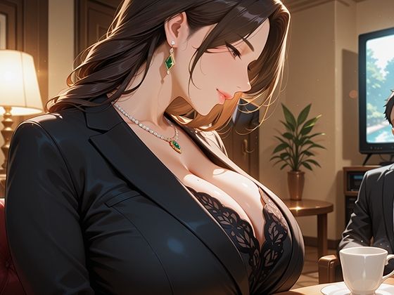 未亡人 寂しげな喪服姿の義母を抱きしめずにはいられなかった サンプル2ページ目