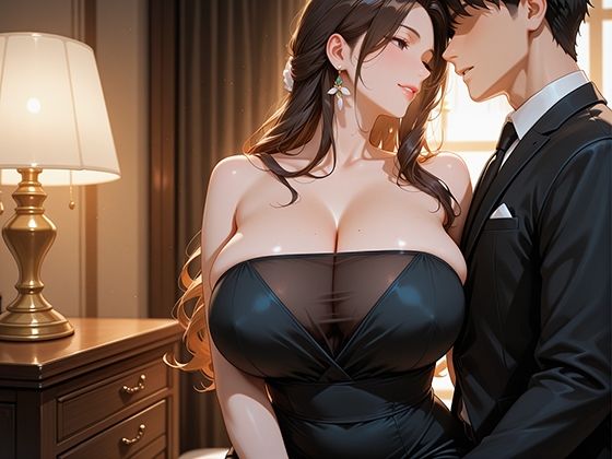 未亡人 寂しげな喪服姿の義母を抱きしめずにはいられなかった サンプル4ページ目