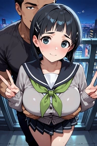 寝取られる桐◯谷直葉 サンプル1ページ目