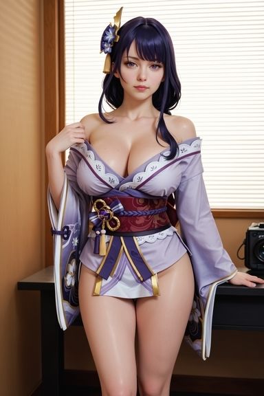 雷電〇軍 えちえちコスプレ サンプル1ページ目