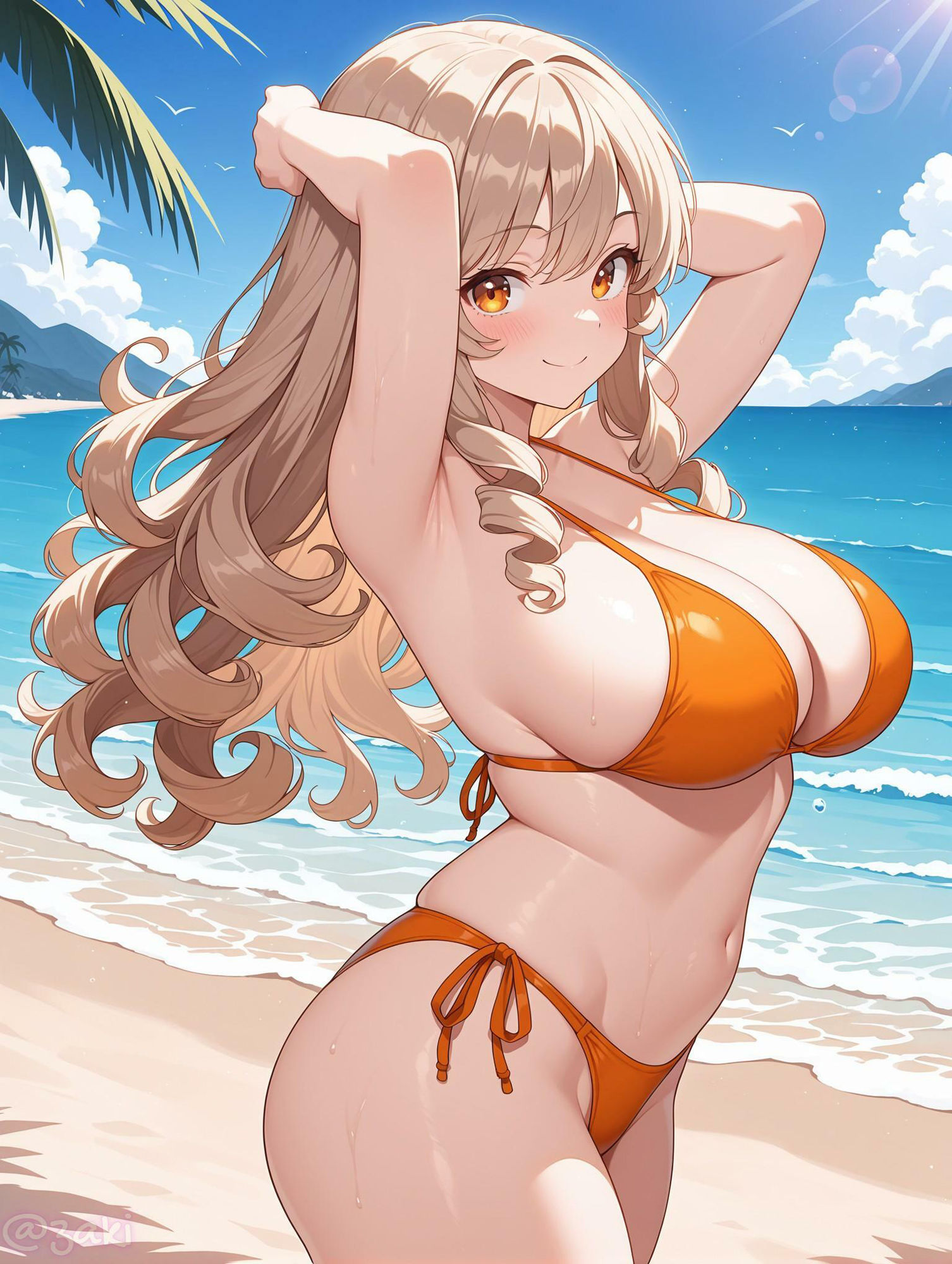 【クラスメイトシリーズ】川上花音ミニイラスト集 サンプル1ページ目