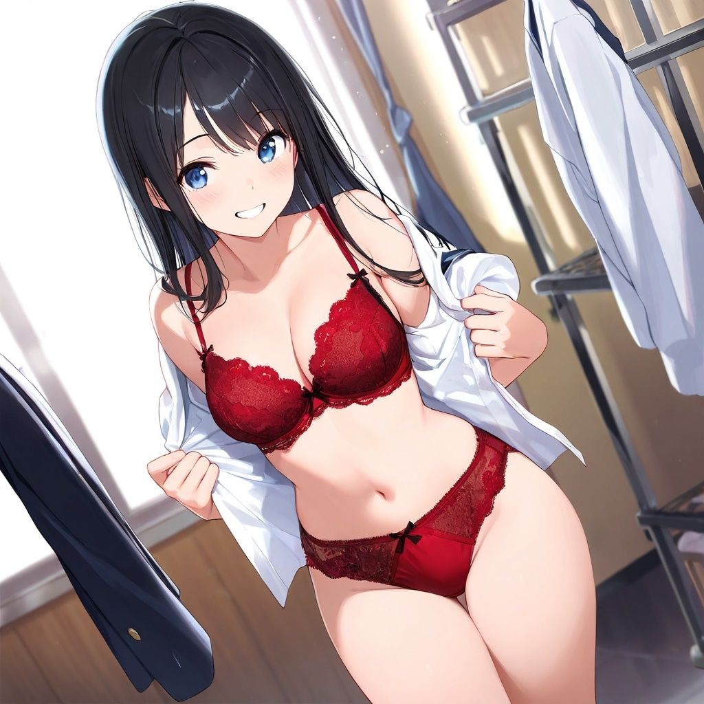 潜入女子更衣室  JK生着替え中 サンプル6ページ目
