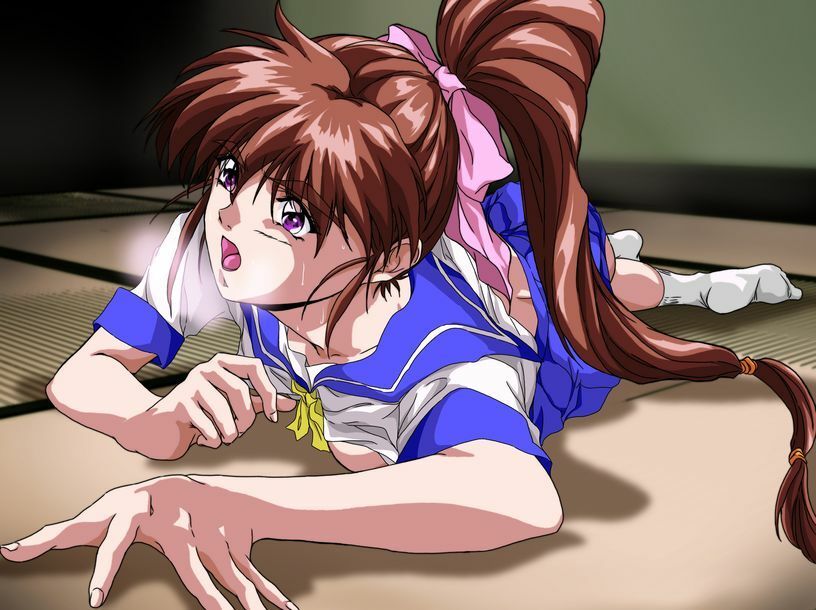 淫獣目録IF  舞い散る藍  Redraw サンプル2ページ目