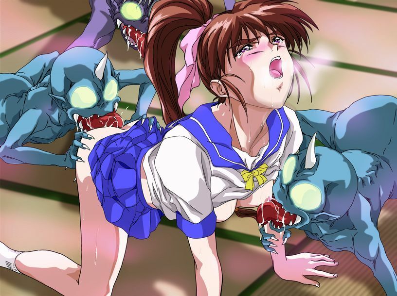 淫獣目録IF  舞い散る藍  Redraw サンプル6ページ目