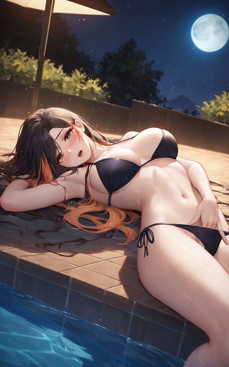 誘惑のプールサイド  女神降臨 サンプル4ページ目