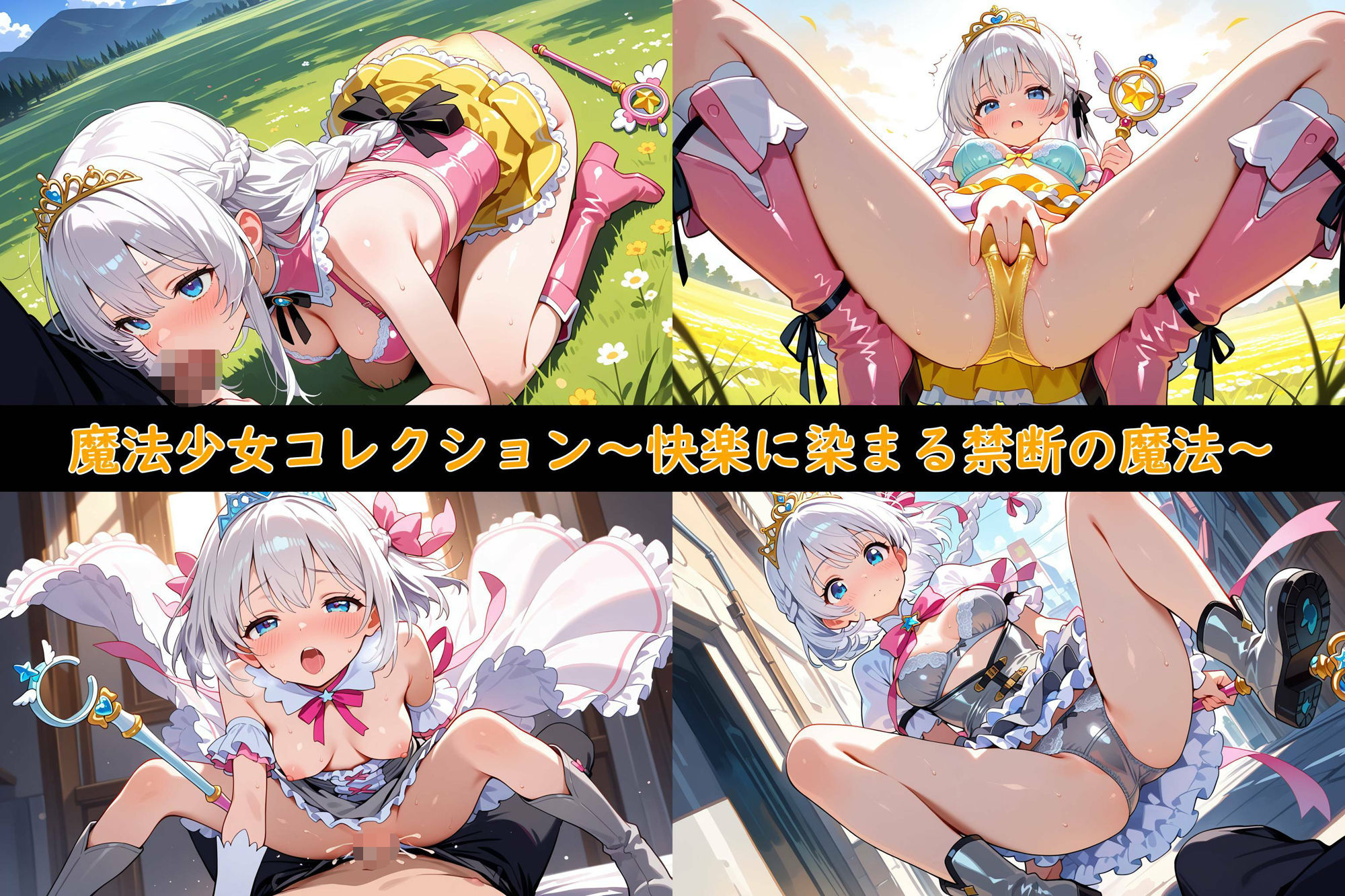魔法少女コレクション〜快楽に染まる禁断の魔法〜 サンプル1ページ目