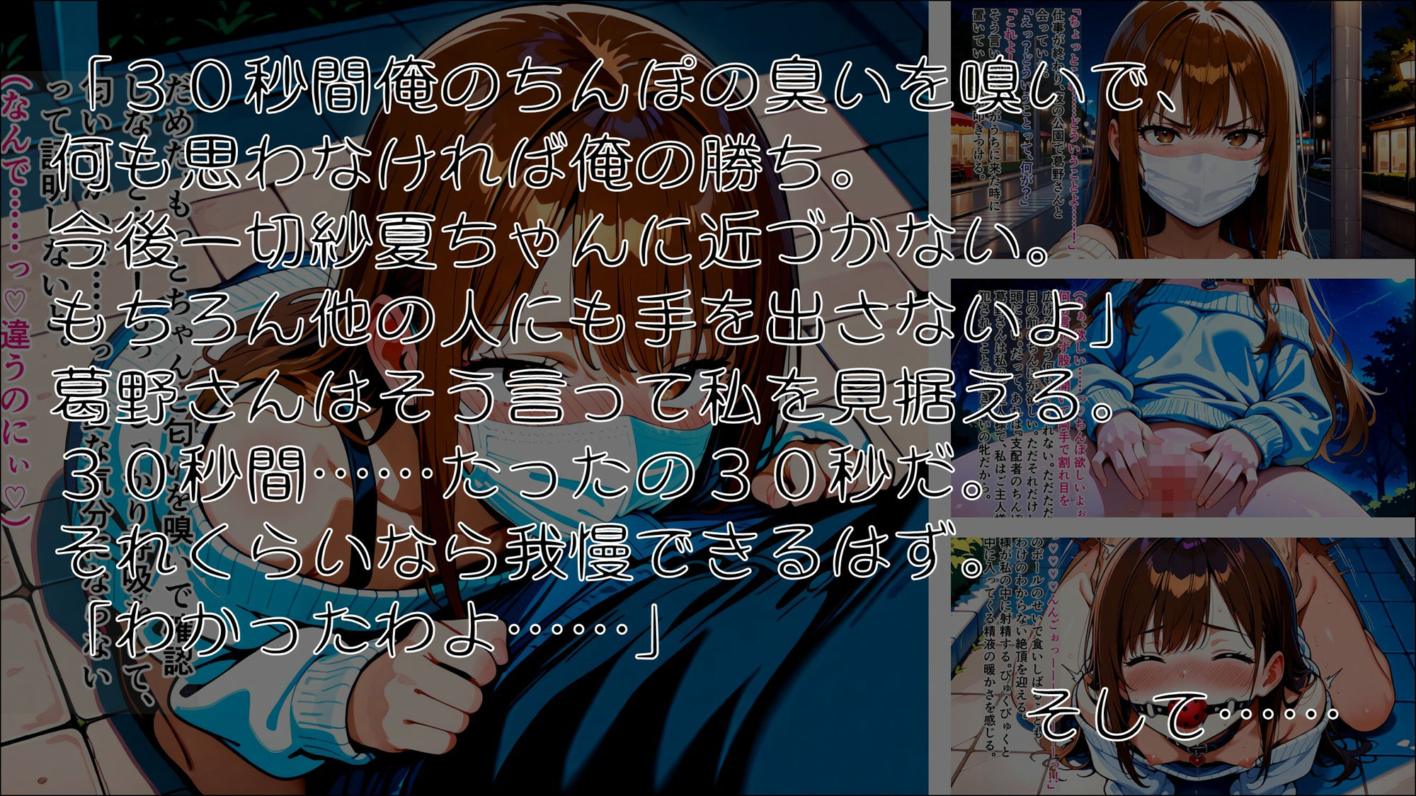 女神のスキルを手に入れたご主人様に、牝に堕とされた私たちの記録 紗夏編 Part2.私がご主人様の牝になった日 サンプル4ページ目