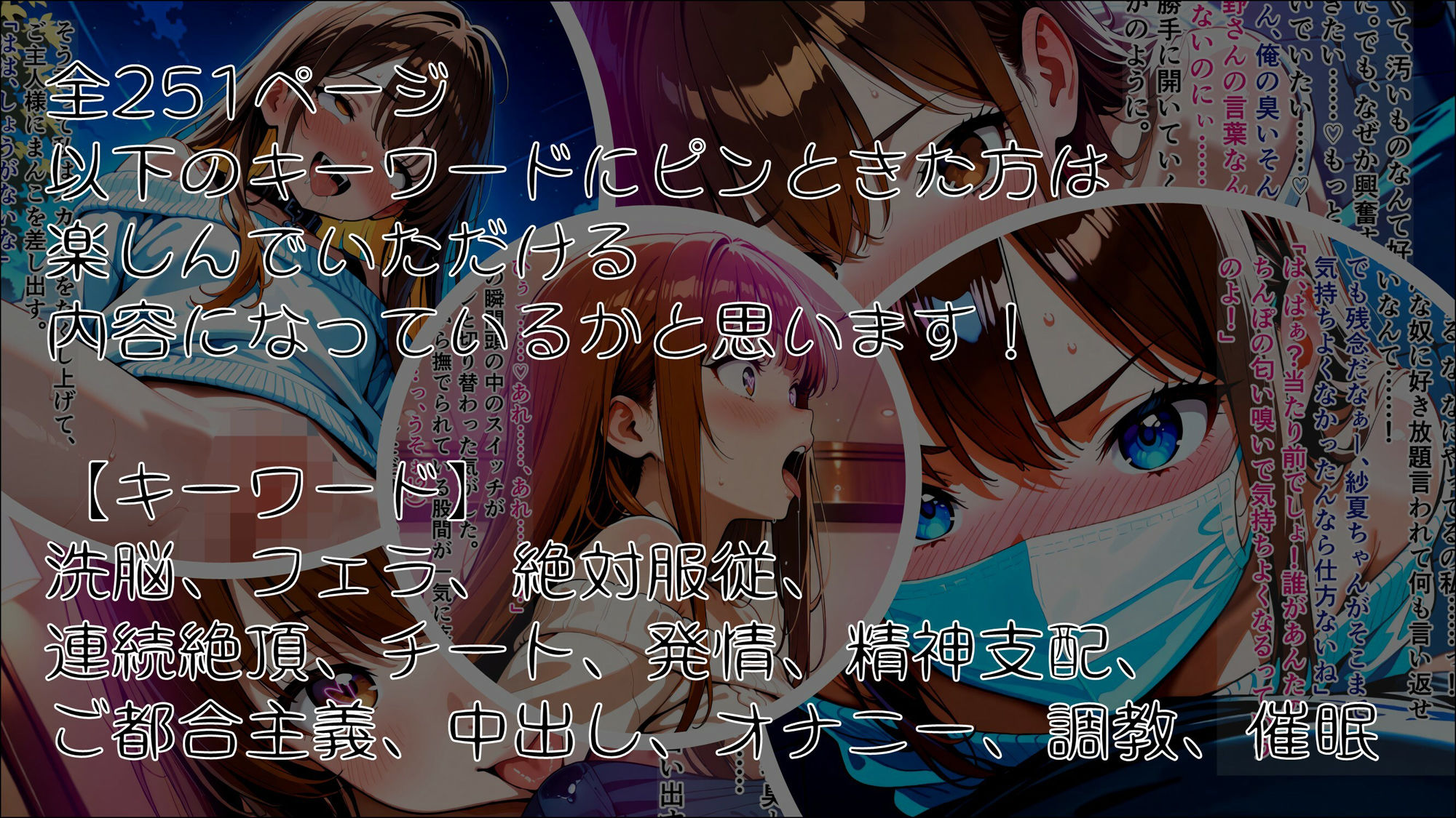 女神のスキルを手に入れたご主人様に、牝に堕とされた私たちの記録 紗夏編 Part2.私がご主人様の牝になった日 サンプル5ページ目