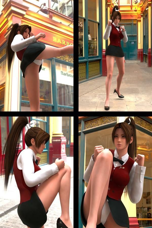 【TD100】元祖セクシー女性格闘家『不知火舞（しらぬいまい）』の写真集SexyNinja-32 サンプル2ページ目