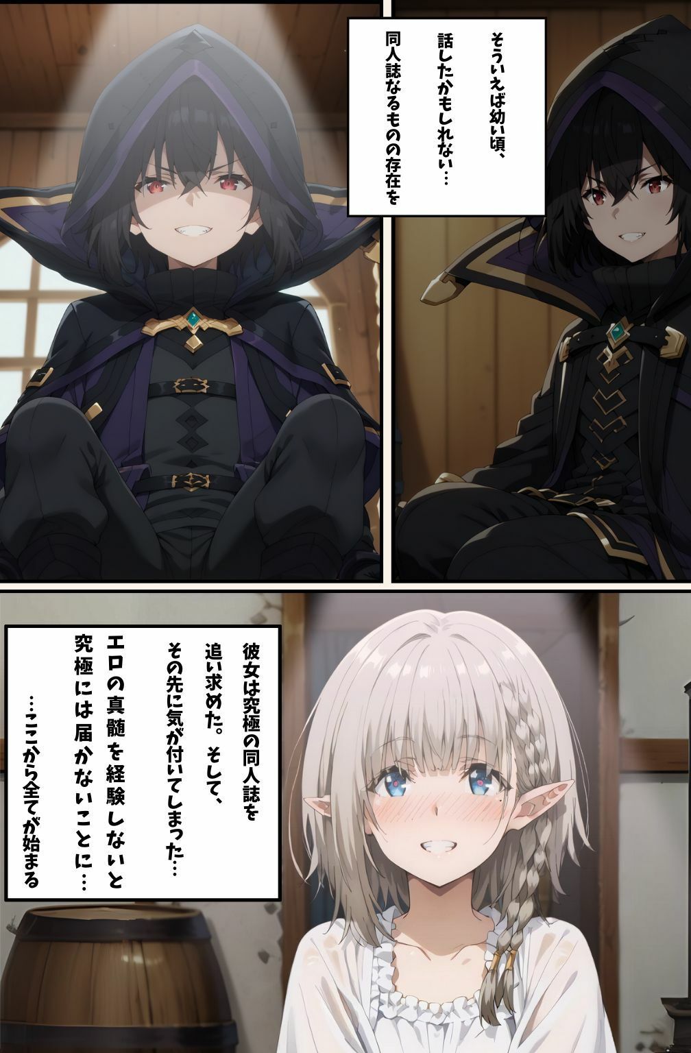 陰の膣力者になりたくて_＃2（ベ〇タ）320枚 サンプル1ページ目