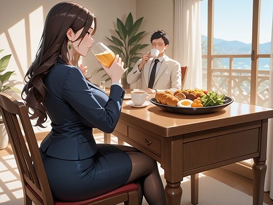 酔うとキス魔、ビショ濡れビッチになっちゃう人妻上司 サンプル4ページ目
