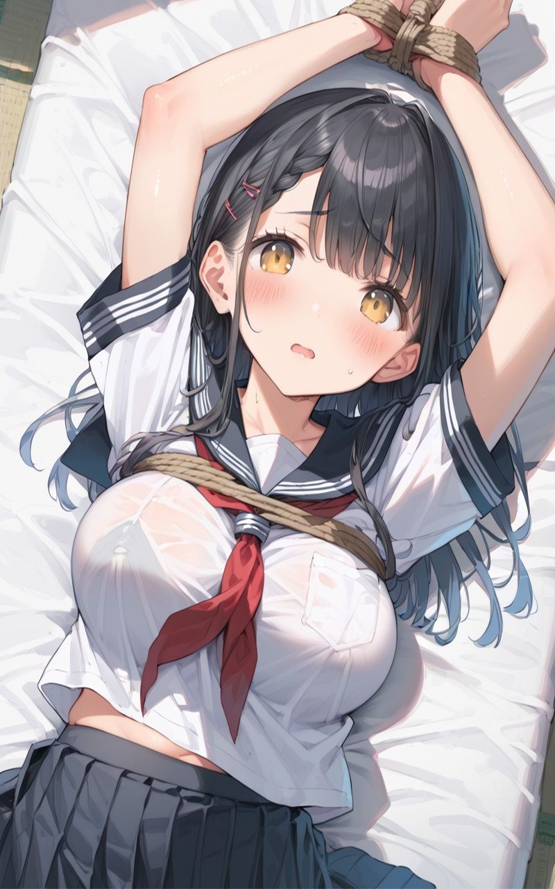 親友の彼女を寝取り拘束プレイする話 サンプル9ページ目