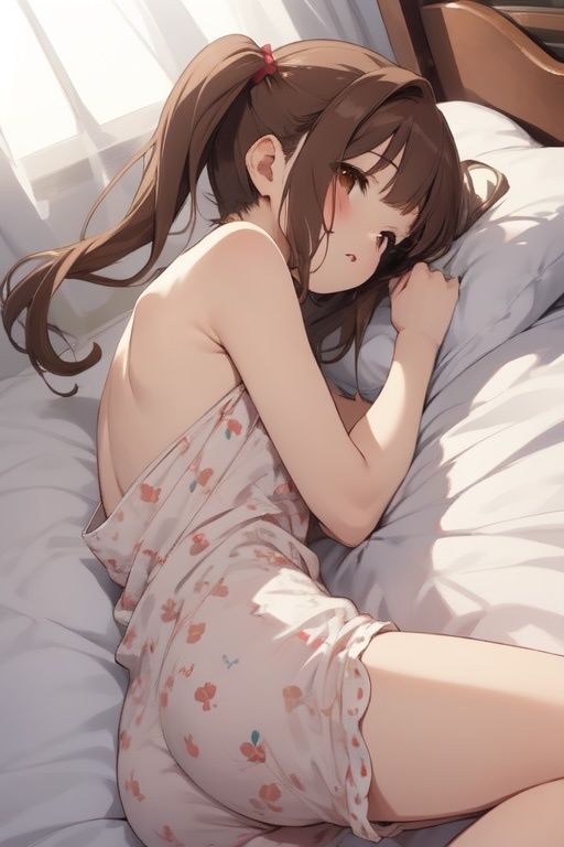 虹かけ誌   アイドルマスター  イラスト集28 緒方智絵里    あ、あ、あの…不届者ですが サンプル5ページ目