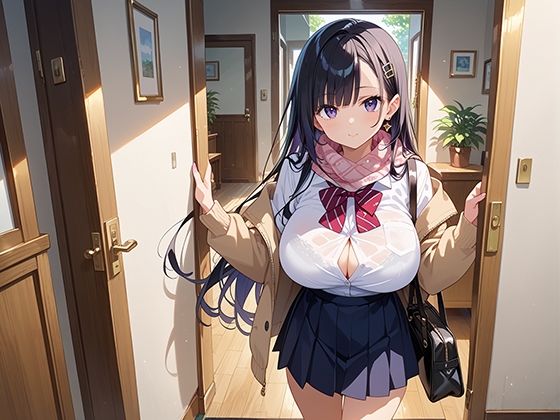 居座り続けるギャルにま◯こを借りる サンプル1ページ目