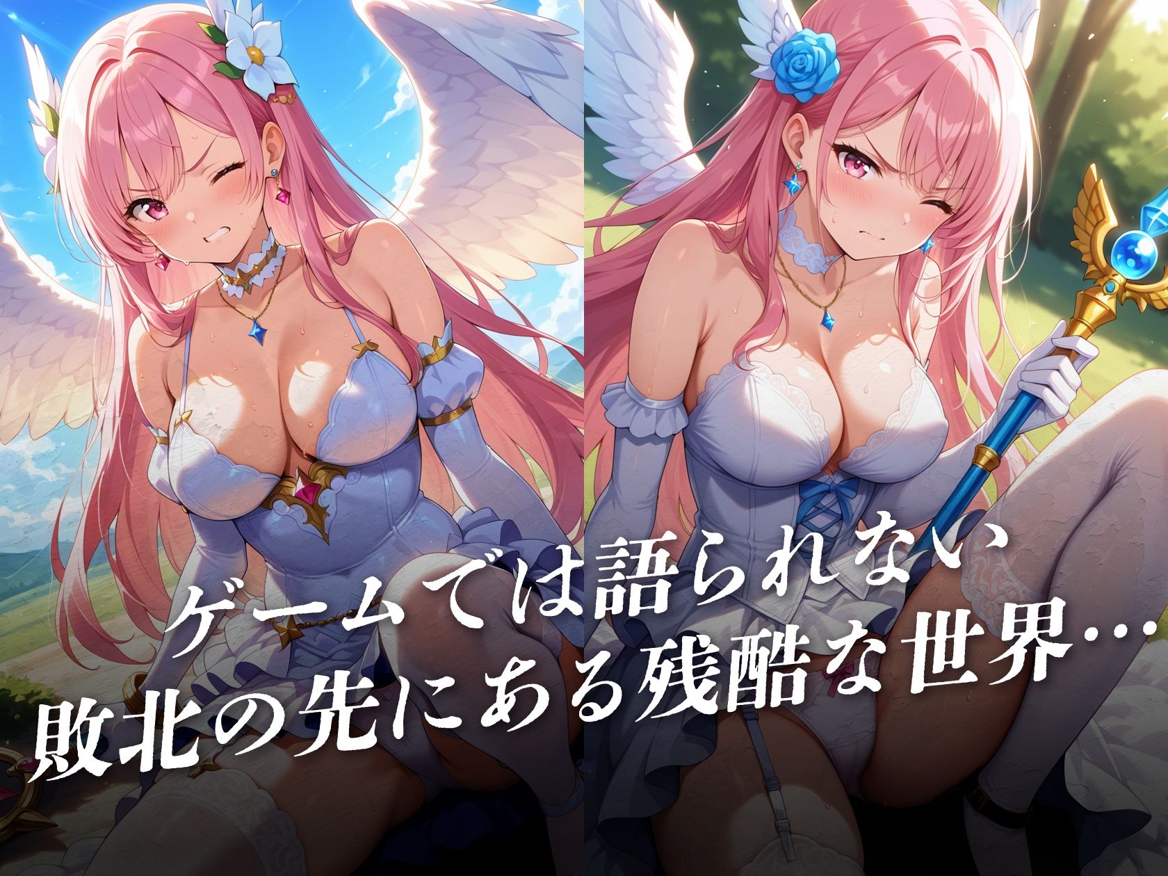 ゲームオーバーのあとに…敗北魔法処女 サンプル3ページ目