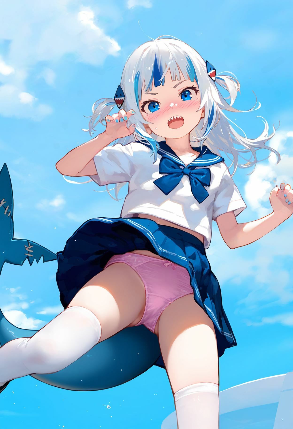 がうる・ぐら2 大量ぱんつ（セーラー服・チアガール） サンプル5ページ目