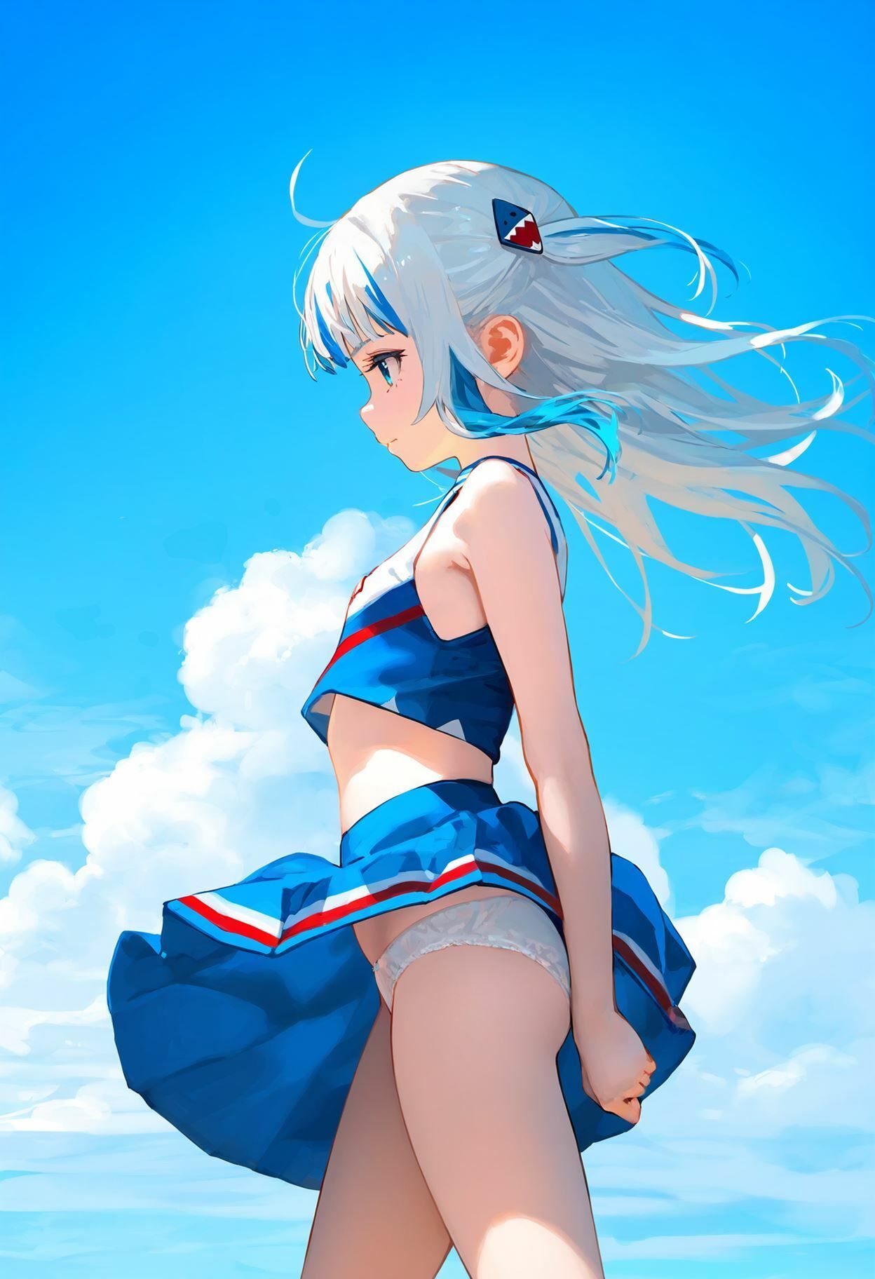 がうる・ぐら2 大量ぱんつ（セーラー服・チアガール） サンプル8ページ目