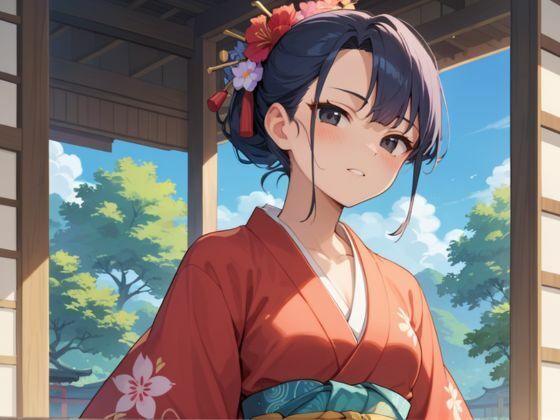 爆乳会長の夏休み サンプル2ページ目