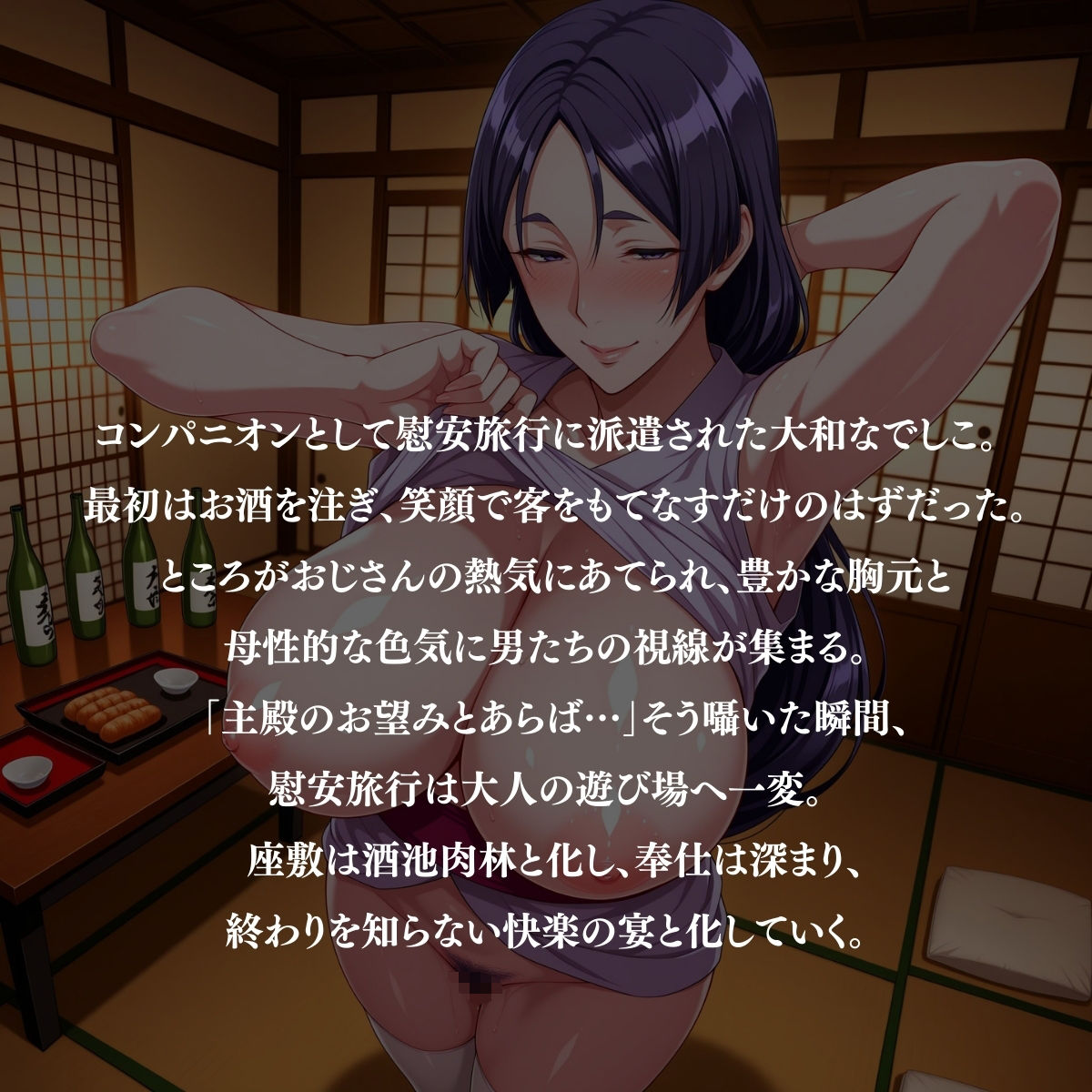 ほろ酔い慰安旅行 サンプル1ページ目