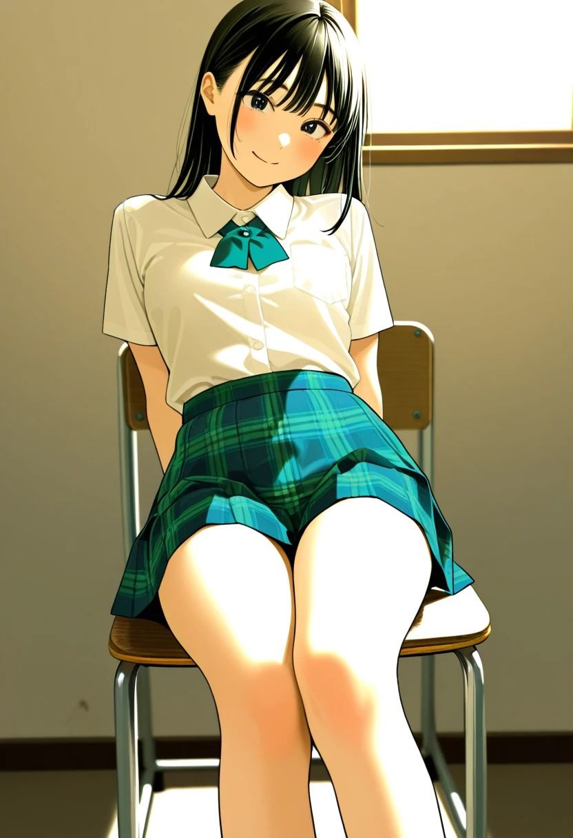 「いすのうえのこ。〜風香る卒業日〜」 サンプル2ページ目