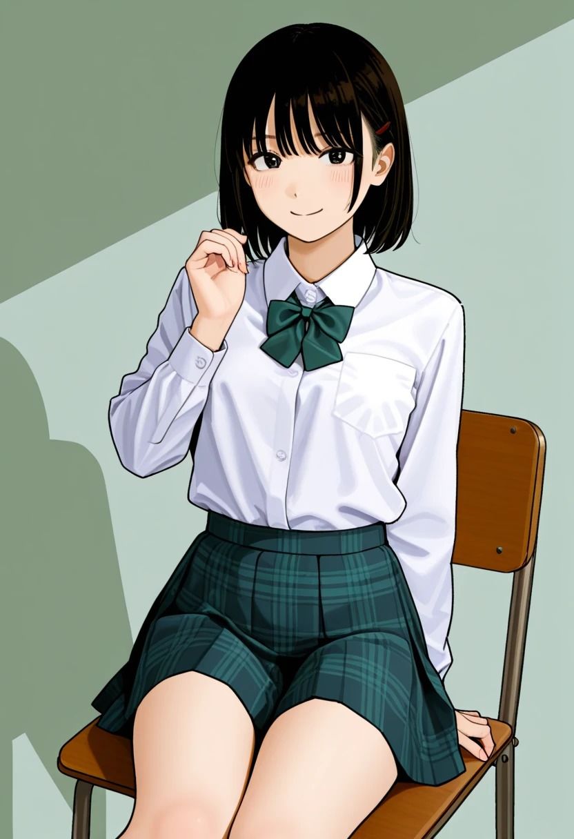 「いすのうえのこ。〜風香る卒業日〜」 サンプル3ページ目