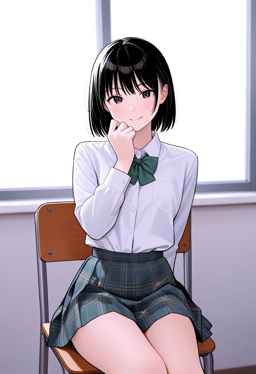 「いすのうえのこ。〜風香る卒業日〜」 サンプル4ページ目
