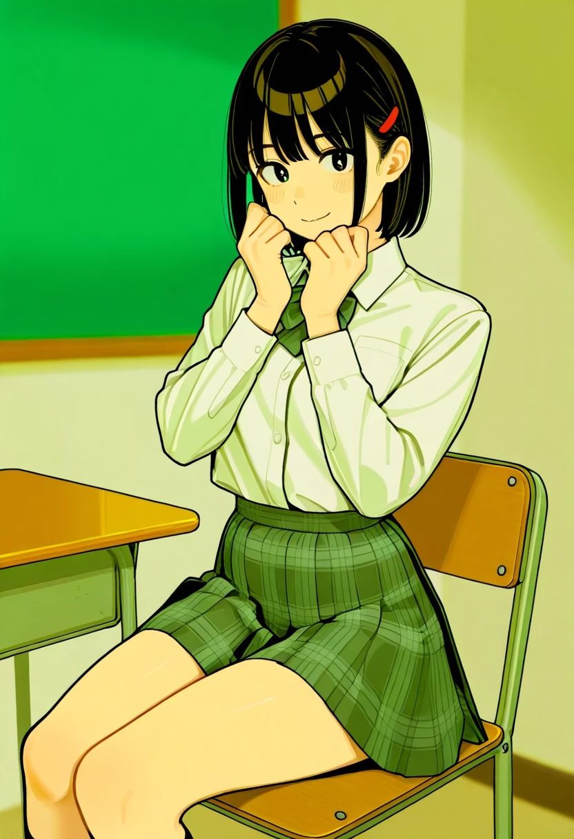 「いすのうえのこ。〜風香る卒業日〜」 サンプル5ページ目