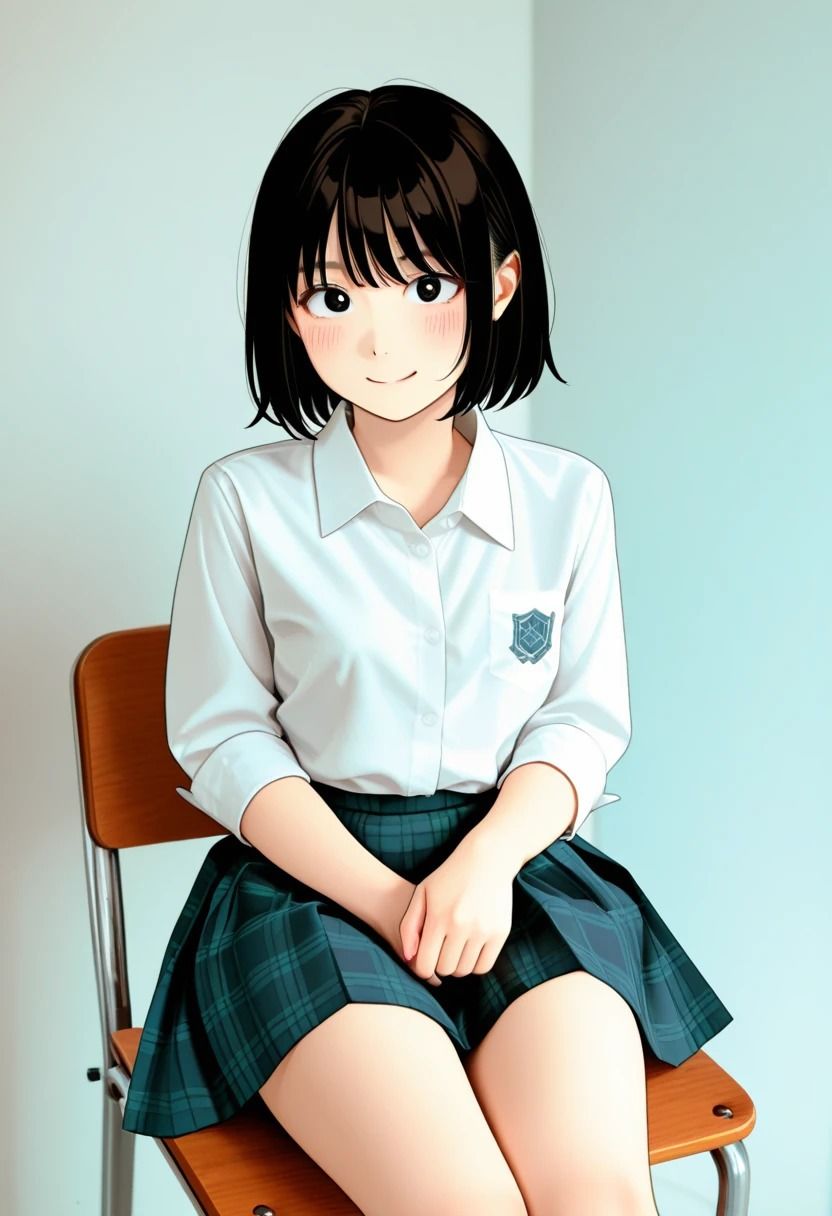 「いすのうえのこ。〜風香る卒業日〜」 サンプル6ページ目