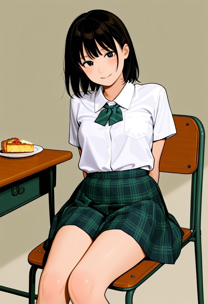 「いすのうえのこ。〜風香る卒業日〜」 サンプル8ページ目
