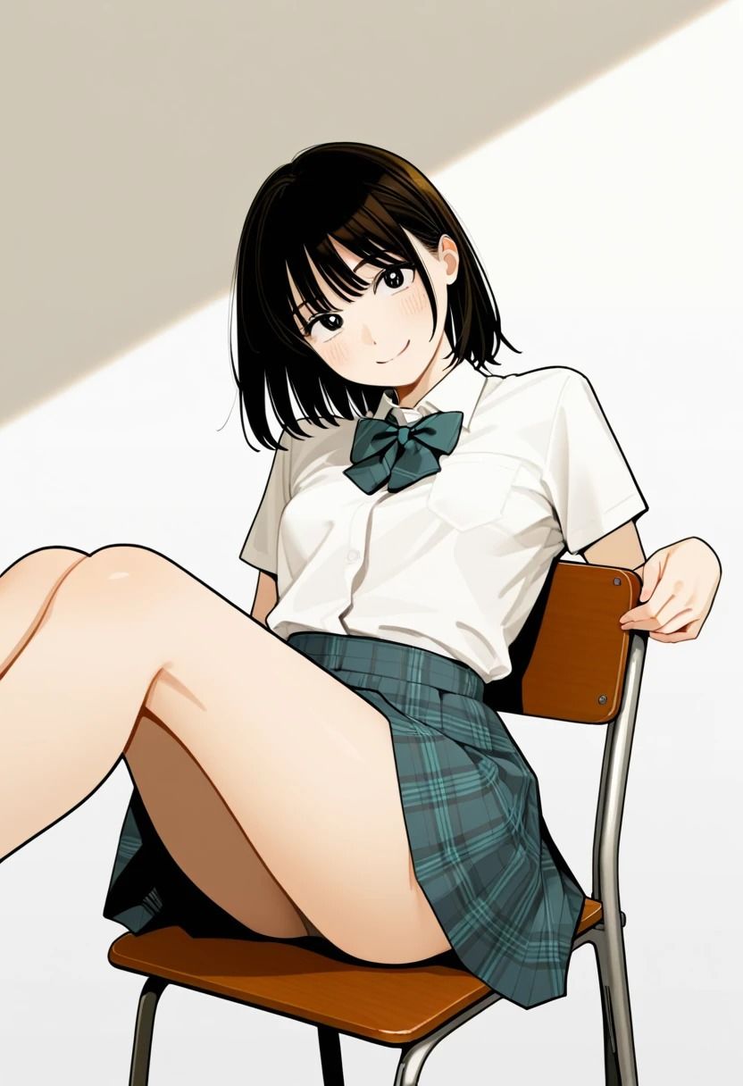 「いすのうえのこ。〜風香る卒業日〜」 サンプル9ページ目