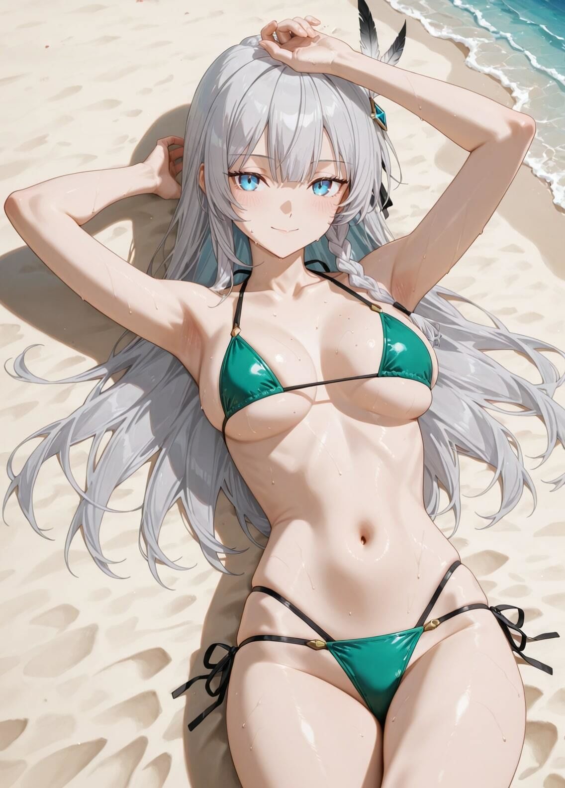 「片田舎のおっさん、剣聖になる」アリューシア・シトラス セクシー写真集2（全500枚） サンプル2ページ目