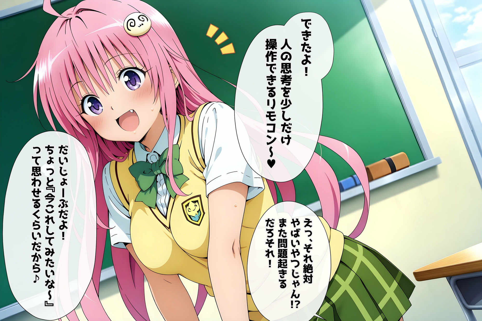 孕ませ性交ヒロインズ  〜To LOVEる編〜 サンプル6ページ目