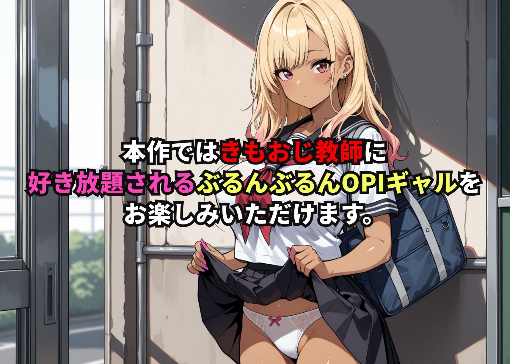 女子校生ときもおじさん08 サンプル1ページ目