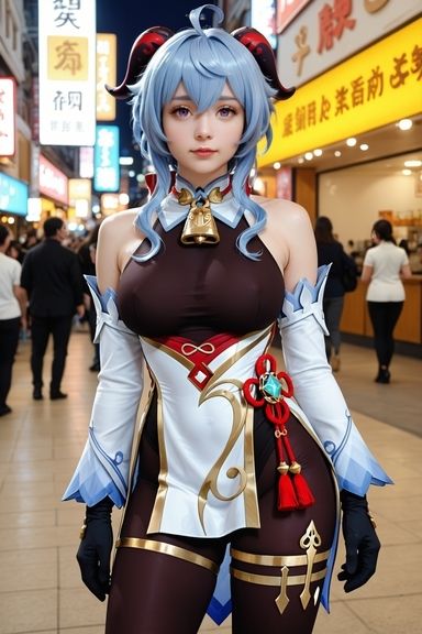 甘◯ えちえちコスプレ サンプル1ページ目