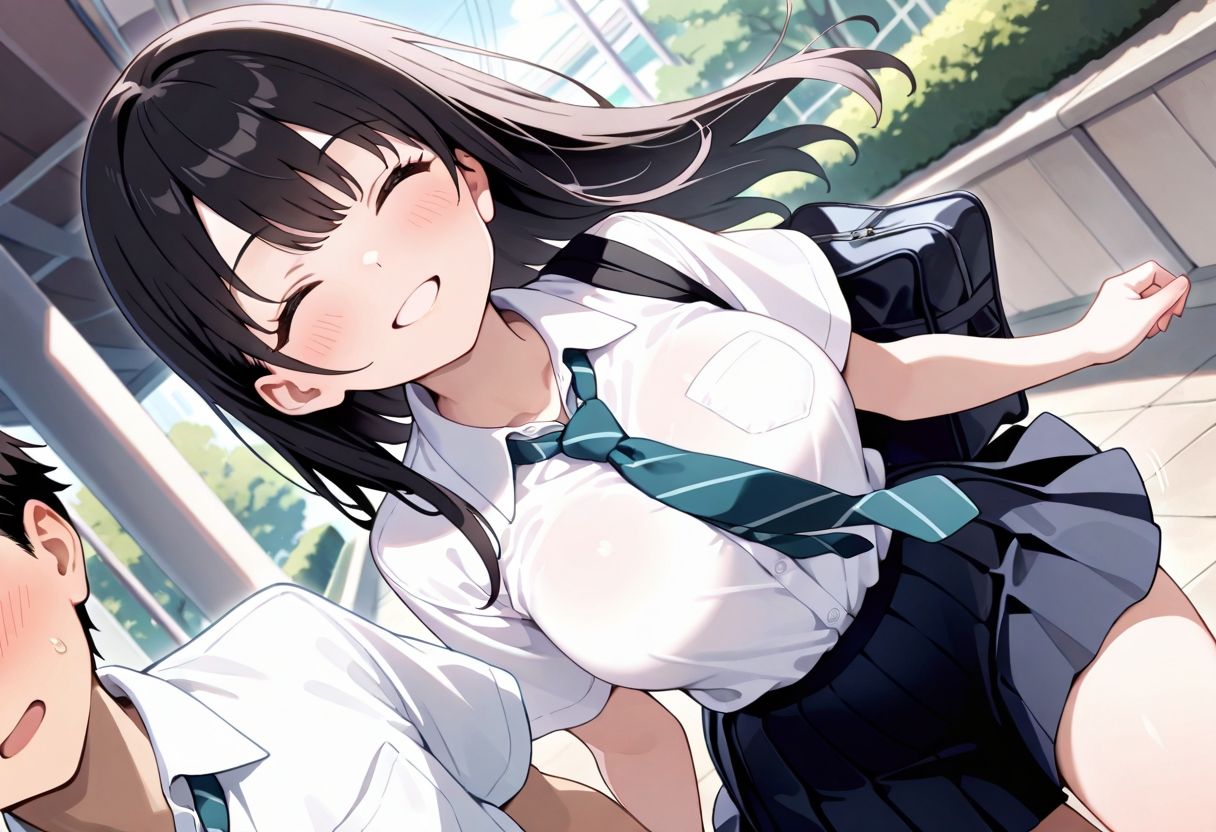 女子校生 クズ男にイカされる！ サンプル6ページ目