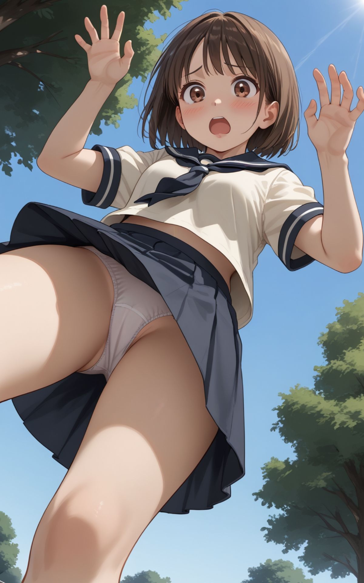 ローアングル（1） サンプル8ページ目