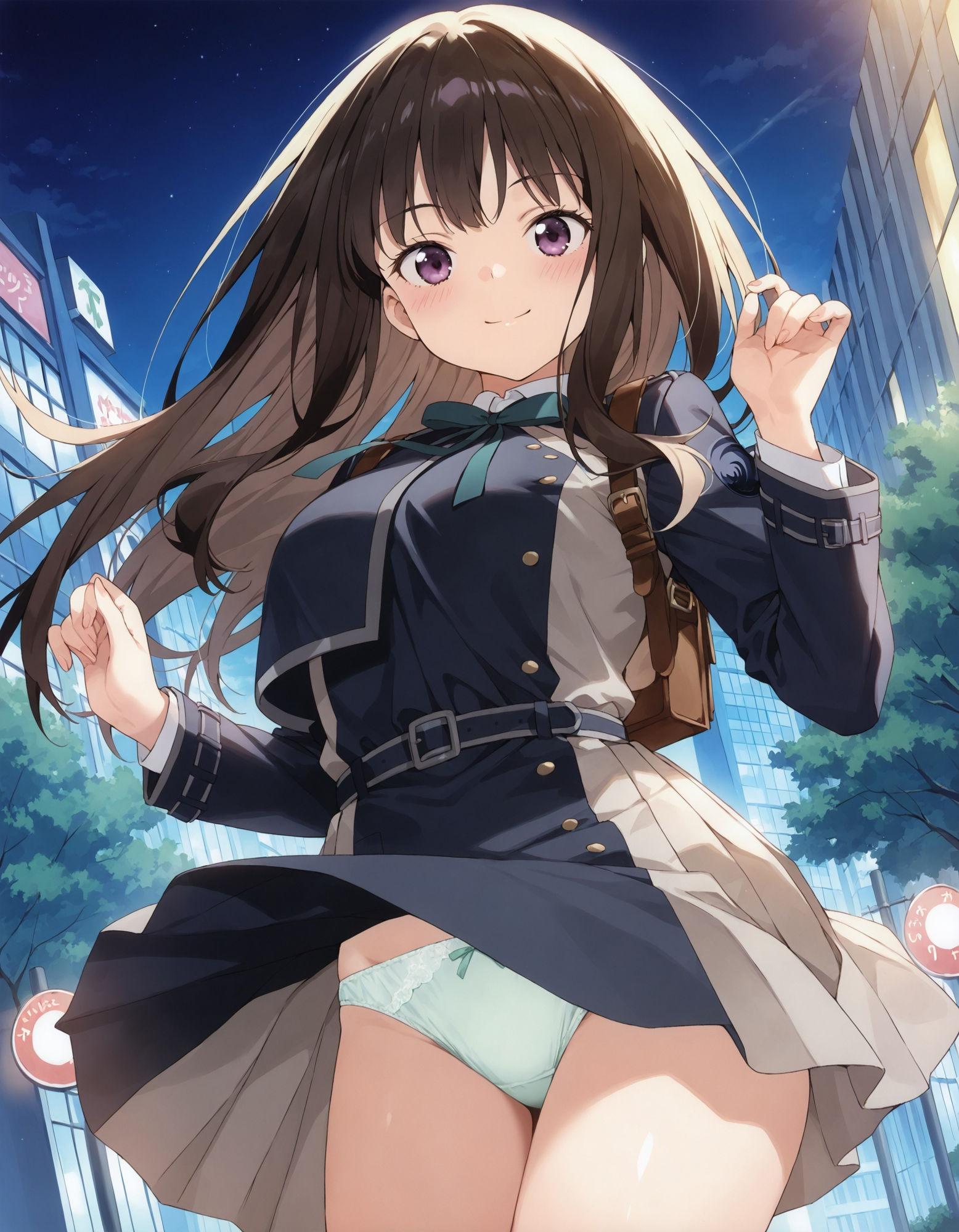 井ノ〇たきなのパンチラ〜リ〇リス服編〜 サンプル1ページ目
