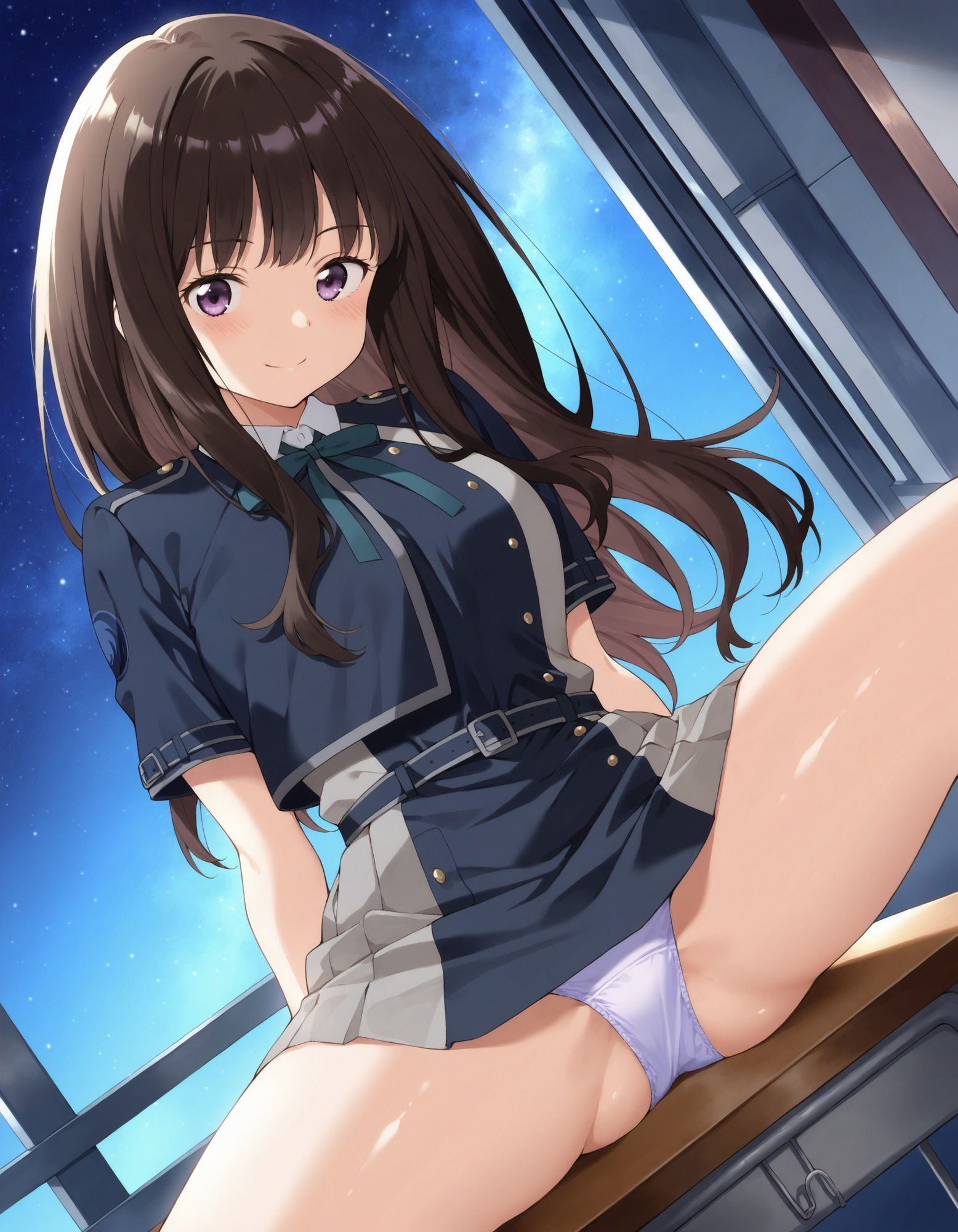 井ノ〇たきなのパンチラ〜リ〇リス服編〜 サンプル2ページ目