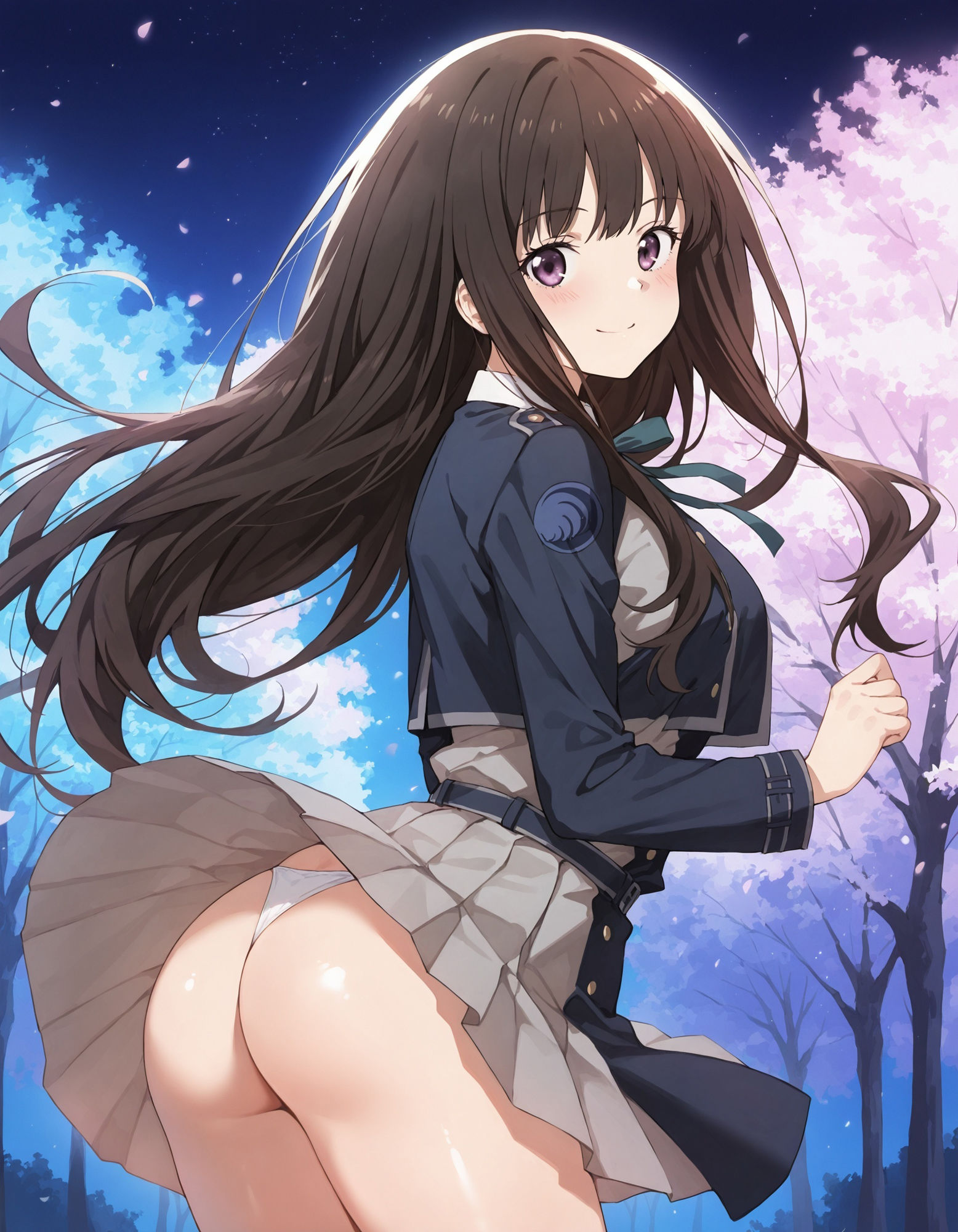 井ノ〇たきなのパンチラ〜リ〇リス服編〜 サンプル3ページ目