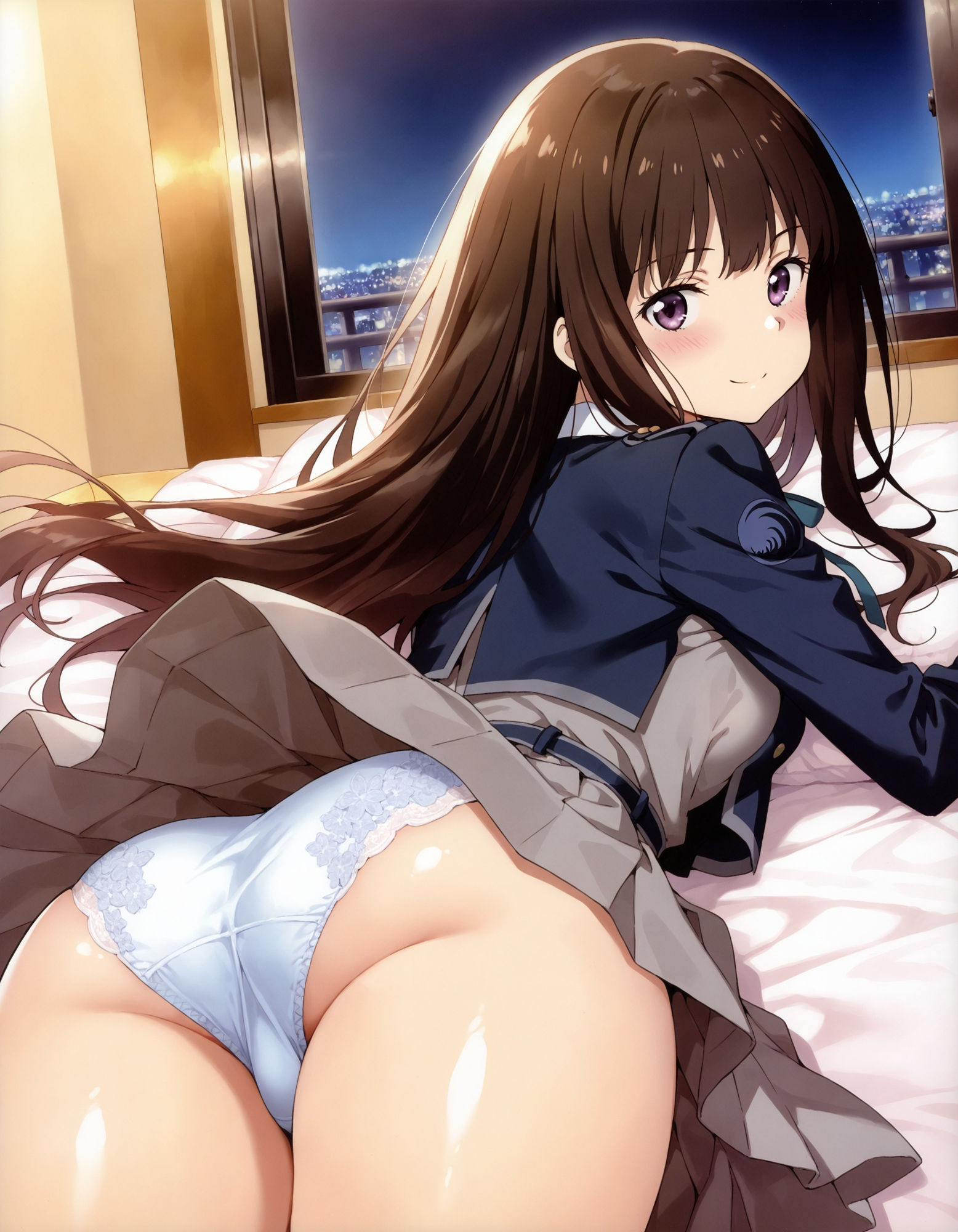 井ノ〇たきなのパンチラ〜リ〇リス服編〜 サンプル8ページ目