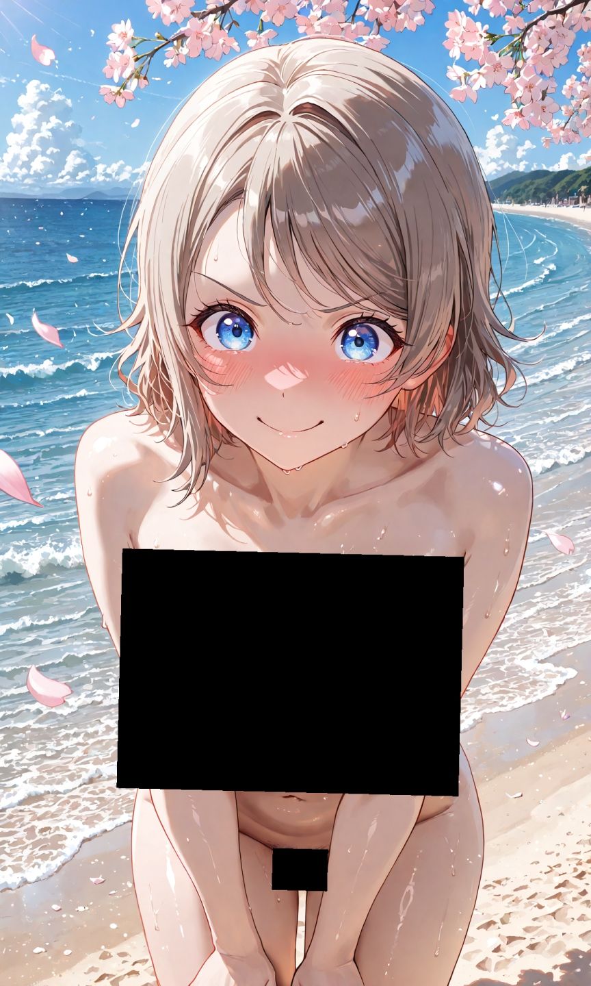 渡辺曜ちゃんのえっちな写真集vol.2〜春の晴れた昼の海編〜 サンプル4ページ目