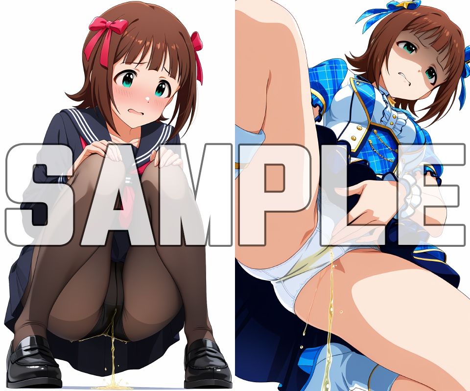 着せ替えおしっこ人形AIR -無印歌姫偶像極人編 赤天春- サンプル6ページ目