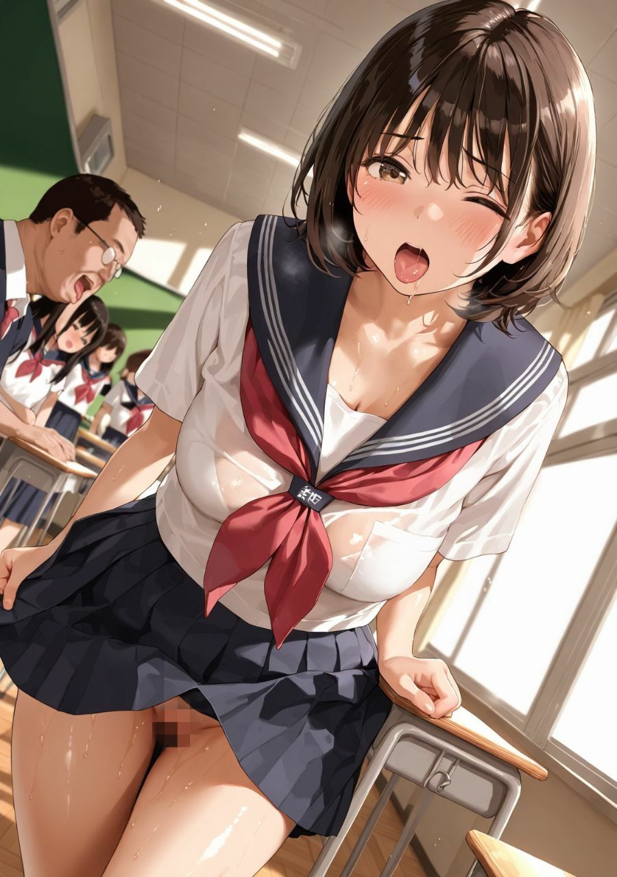 聖ヤリマン女学園  日常編 サンプル1ページ目
