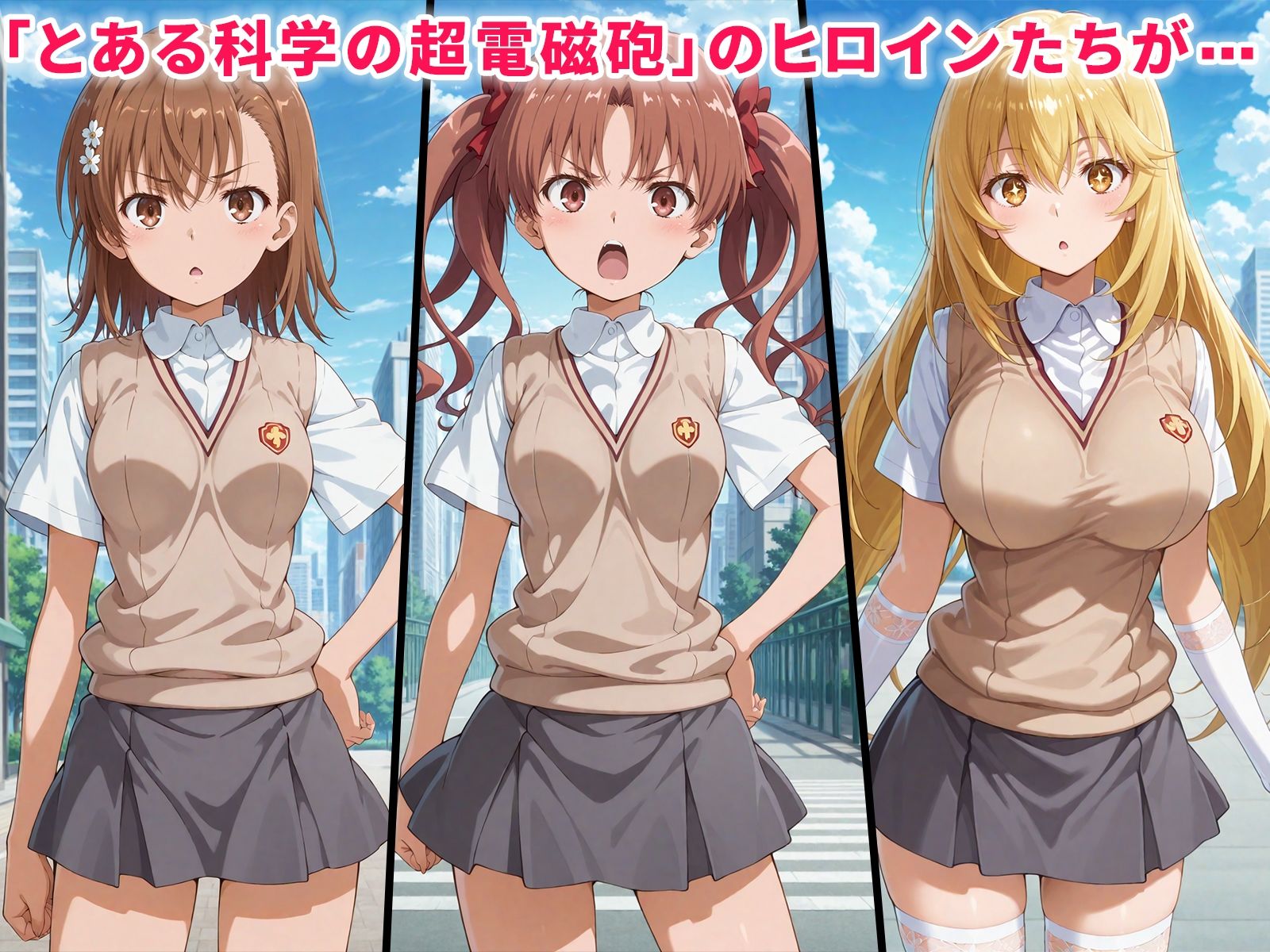 催●支配された学園都市〜全員寝取られ・孕ませ〜 サンプル1ページ目