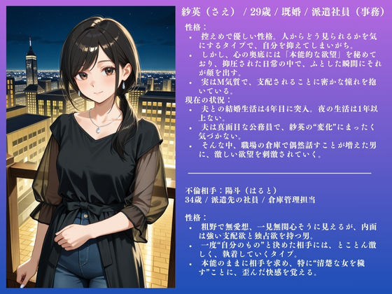 人妻NTR 紗英（29） 〜3ヶ月間のSEX記録 100ページ超え〜 サンプル2ページ目