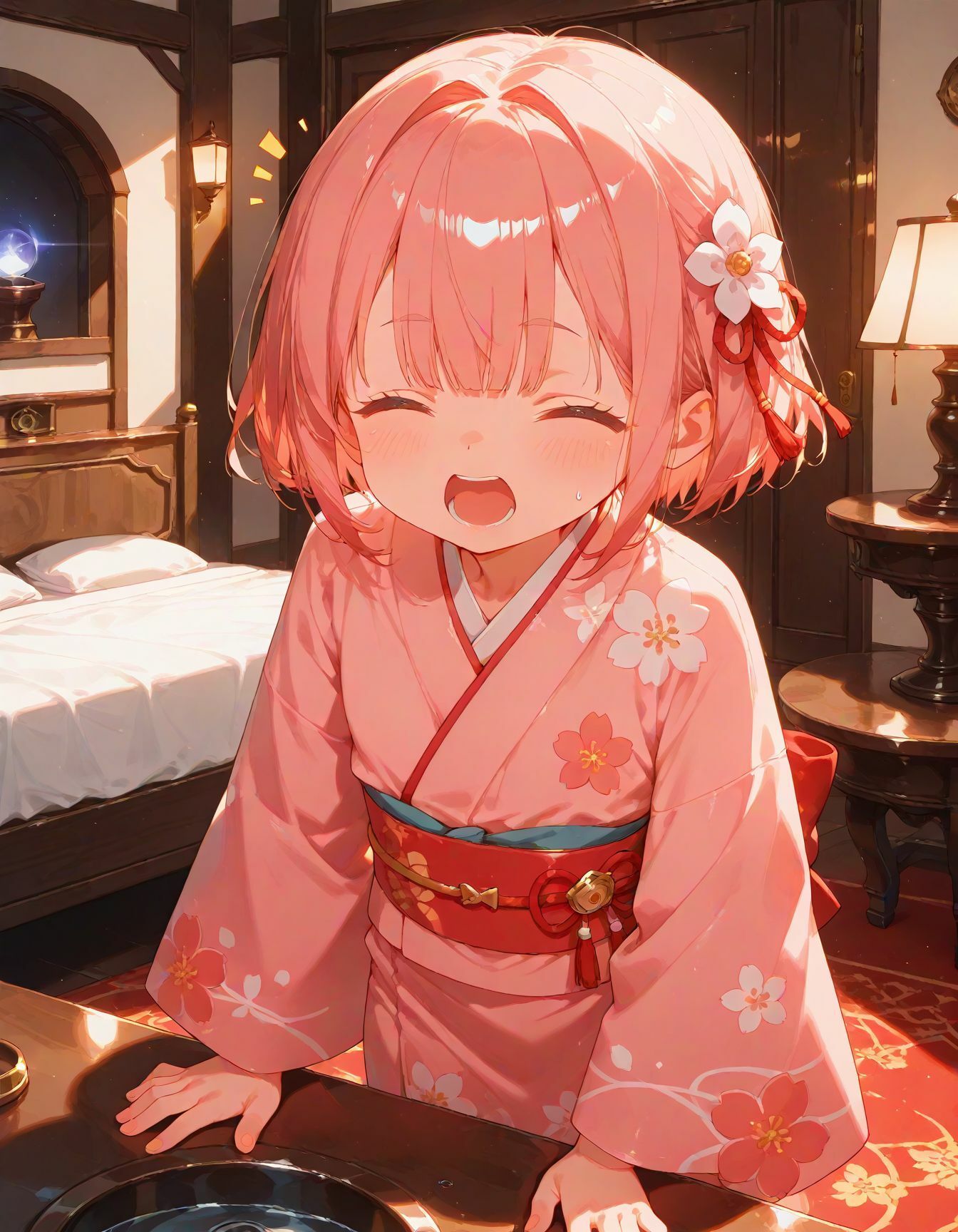 異世界に捧げられた浴衣ロリ 〜無垢な身体は洗脳催◯によって知らずに開かれていく〜 サンプル1ページ目